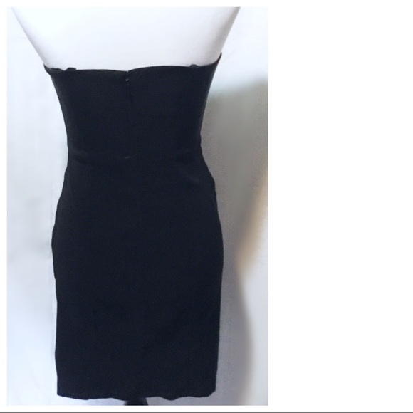 INC ~ Little Black Strapless Dress - Size 2 - Picture 3 of 3